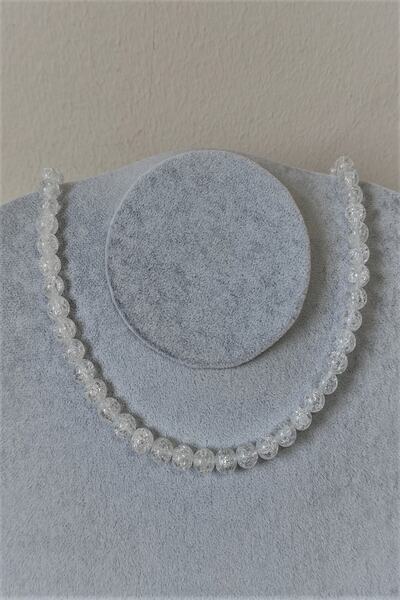 badeaccessories Certified 8 mm Necef Natural Stone Necklace
