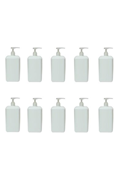 FOUR SEASON 10 Adet 1 Lt - 1000 ml Pompalı El Dezenfektanı Sıvı Sabun Boş Şiş...