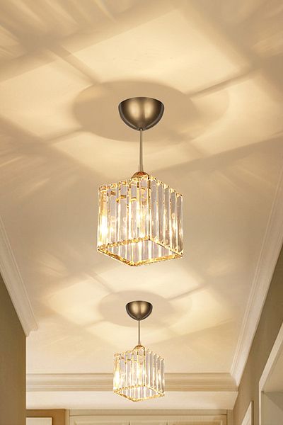 EvLight Single Pendant Lamp Crystal Glass Chandelier