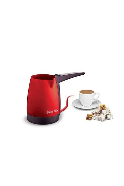 Kiwi Kcm-7510 Turkish Coffee Machine-300ml-1000w-electric Coffee Pot Beige