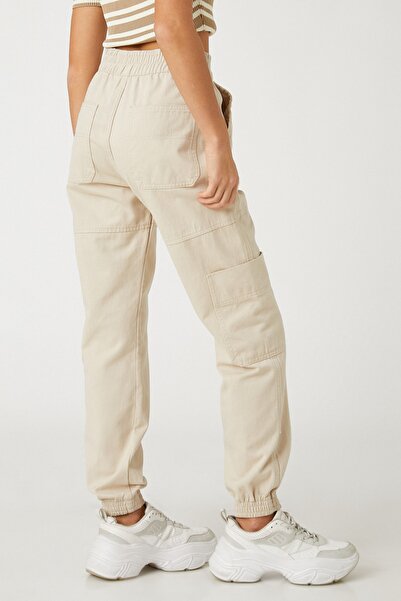 Koton Women's Stone Jeans 3WAL40041MW