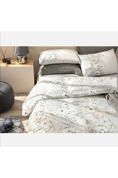 English Home Set cuvertură de pilota Florent Bumbac 160x220 Cm Gri