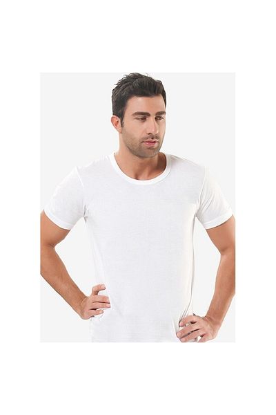 Berrak 1002-b54 Ανδρικό εσώρουχο με ανοιχτό γιακά