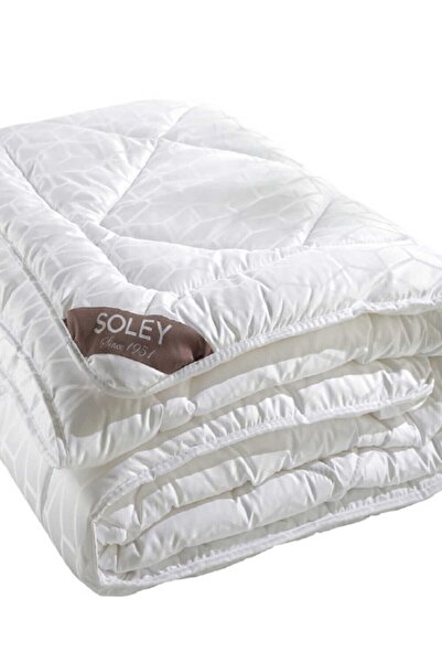 Soley Lüks Jakarlı Pamuk Kumaş Çift Kişilik Yorgan 195x215