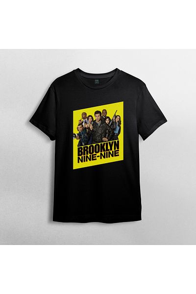 Pixxa Μπλουζάκι Brooklyn Nine Nine 100% Cotton Crew Neck Model - 1