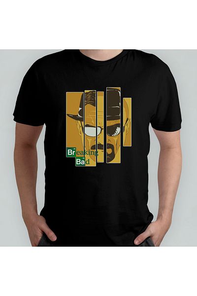Pixxa Μοντέλο μπλουζάκι Breaking Bad 100% Cotton Crew Neck - 11