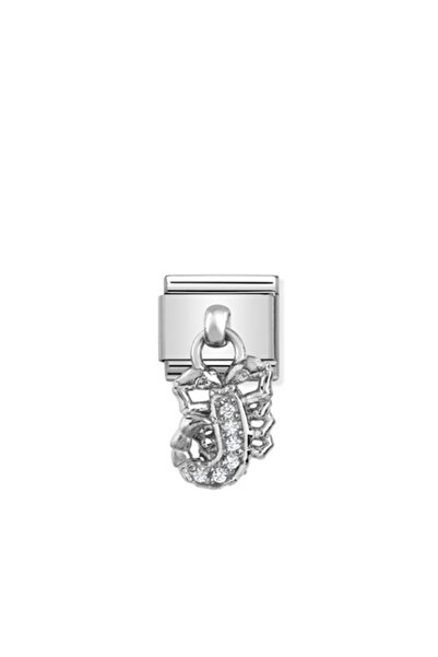 NOMİNATİON Composable Classic Charms Stainless Steel And 925 Sterling Silver Scorpio