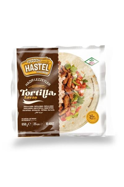 Hastel Tortilla Lavaş 10 Adet 650 gr