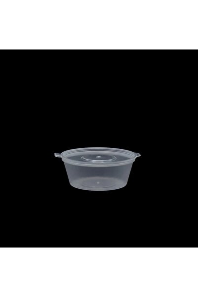 GastroPlast 50 Adet Sızdırma Yapmayan , Kendinden Kapaklı 30 Cc Sos Kabı ( en...