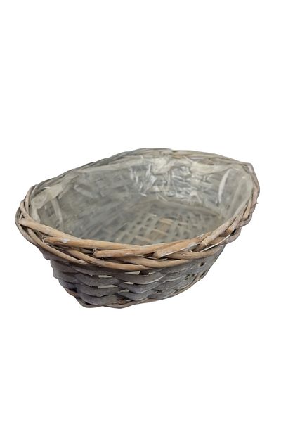 Matar Endüstriyel Mutfak Ekipmanları Wicker Oval Bread Basket 30*21cm