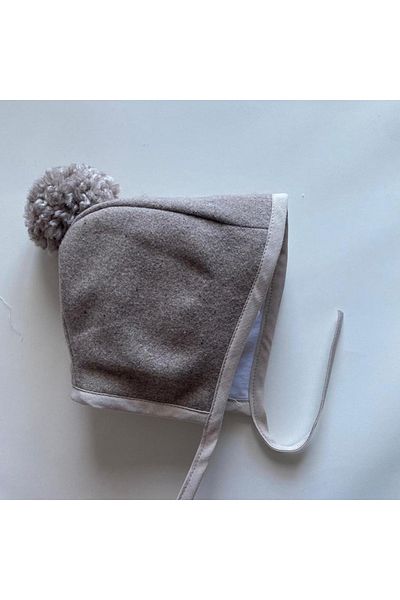 EYC BABY Buff Pompom Bonet Hat