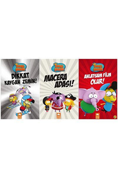 Eksik Parça Kral Şakir Dikkat Kaygan Zemin Macera Adası Anlatsam Film Olur - 3 Kitap