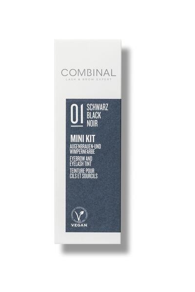 Combinal Kaş Ve Kirpik Vegan Boya Seti No:1 Black/siyah (15ML BOYA -20ML OKSİDAN)