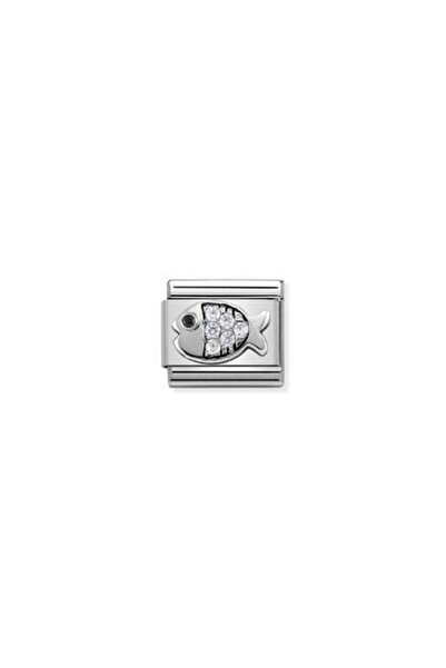 NOMİNATİON Composable Cl Symbols Steel , Cubic Zirconia And Silver 925 (28_fi...