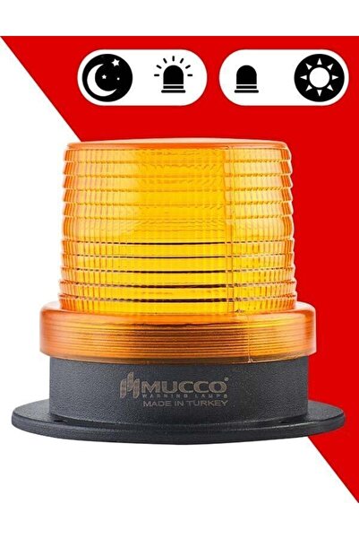 MUCCO 5 Mod Buzzer Sensörlü Tepe Lambası Snt-915-b-nd-100 Ø(mm) - 85-260v Ac ...