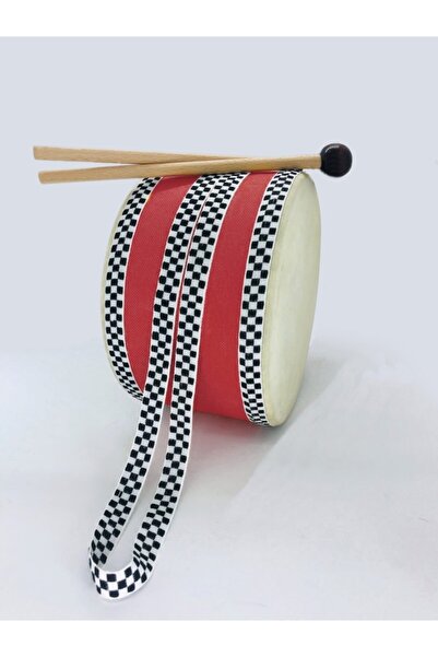 AyasEğiticiOyuncak Montessori Anaokulları Için Çocuk Davulu Oyuncak Deri Davul Tokmaklı