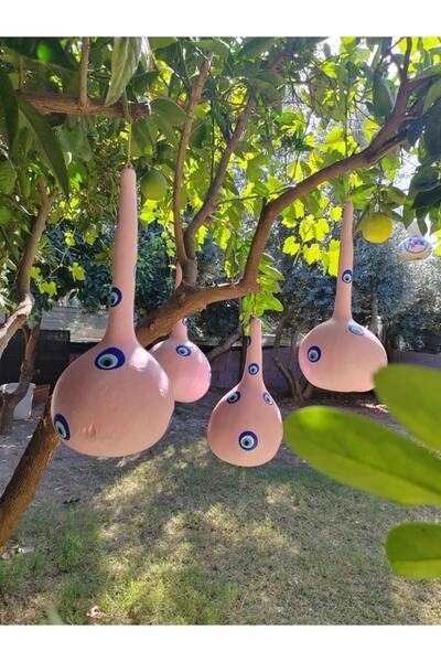Alpha Tasarım Atölyesi Ağaç Süsü,balkon Süsü,bahçe Süsü Bebek Pembe Renk