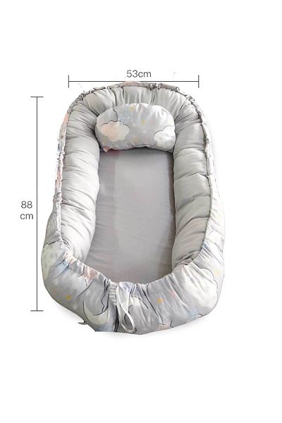RevuBaby Baby Nest Luxury Design Orthopedicjaju-babynest Baby Bed Mother's Side Baby Bed