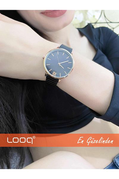 LOOQ ساعة يد نسائية - تصميم أنيق وعملي