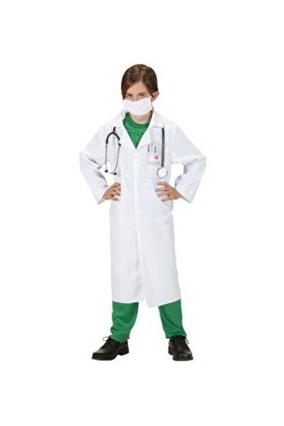 rengarenk kostüm Doktor Önlüğük