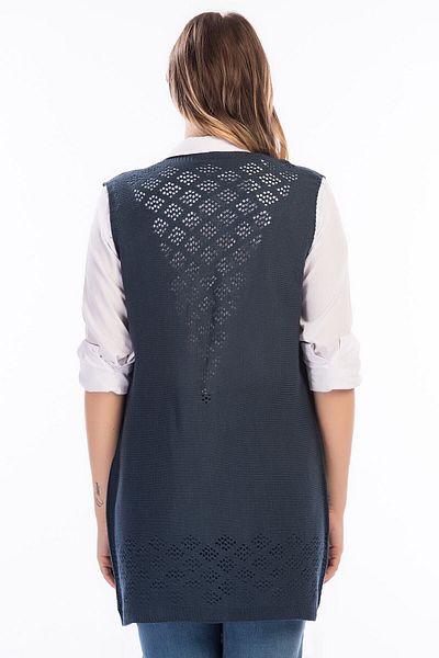 IŞILDA Women's Sleeveless Pocket Vest