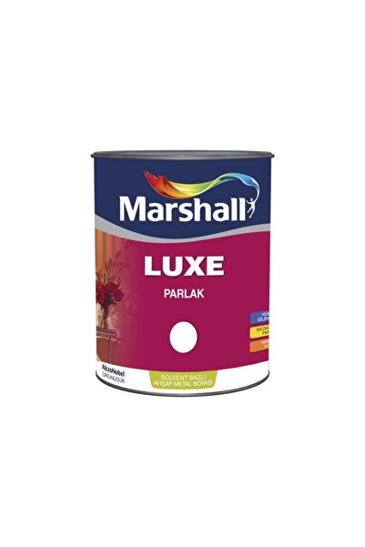 Marshall Luxe Lux Parlak Sentetik Yağlı Boya 0.75 Lt Siyah