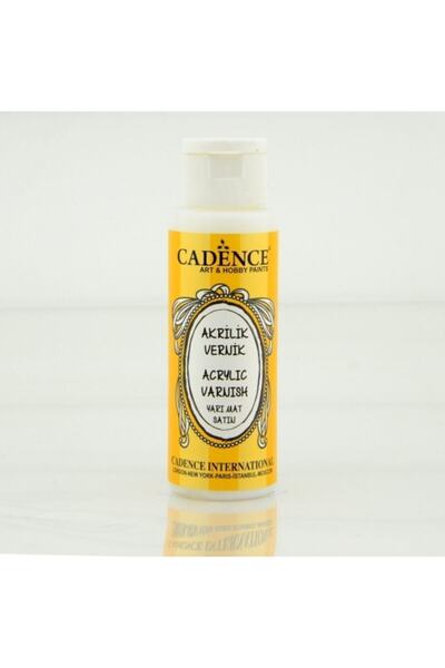 Cadence 70ml Su Bazlı Akrilik Vernik (yarı Mat)
