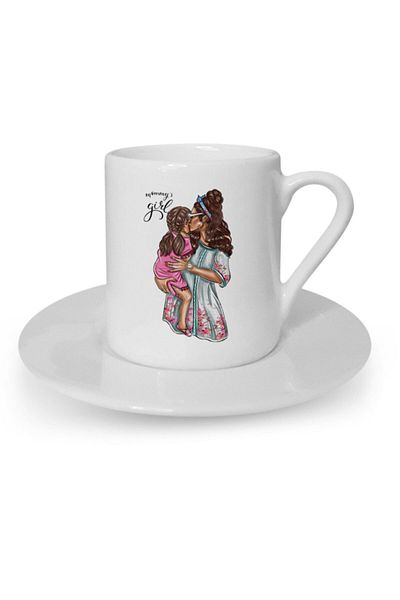 HRS Turkish Coffee Cup Mother Daughter Child Mother's Day