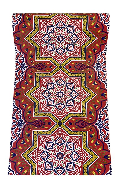Örtücüm Çini Desenli Yapışkanlı Fayans Tezgah Arası Duvar Kaplama Folyo Kağıt 45cm X 15metre