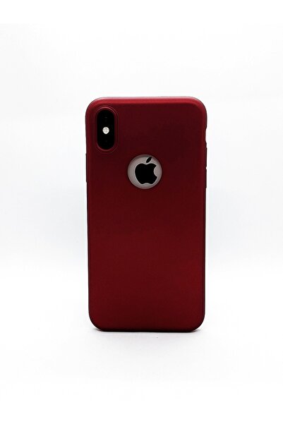 Molly Iphone X/xs Bordo Mat Silikon Kılıf