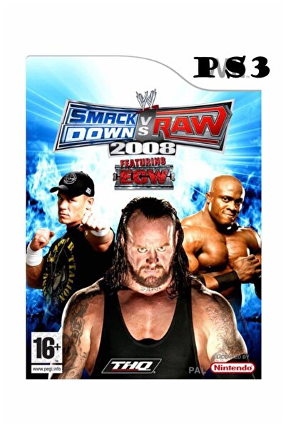 Sony Ps3 Smack Down Raw 2008