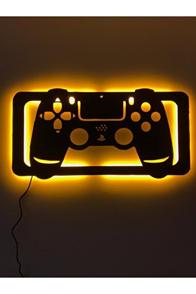 dekoraven Playstation Konsol Işıklı Tablo
