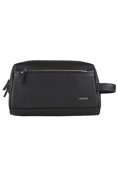 Grande Men's Leather Handbag Black 4273