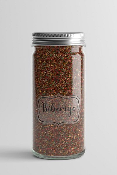 TUGİBU Spice Jar Spice Jar Sticker A4s111