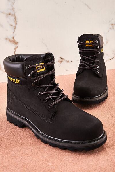 Cat Colorado Kadın Bot Siyah - Nubuk