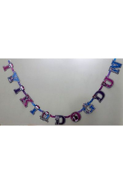 papercraft Monster High Καλή γενέθλια