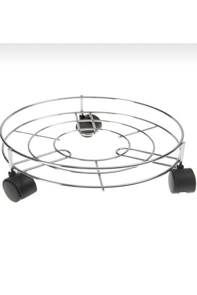 Ün-Ev Multi-Purpose Metal Bottle with Wheels - Tube Base Unr-409