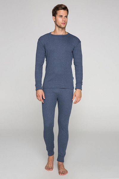 THERMOFORM Σετ εσωρούχων Navy Blue Soft Thermal