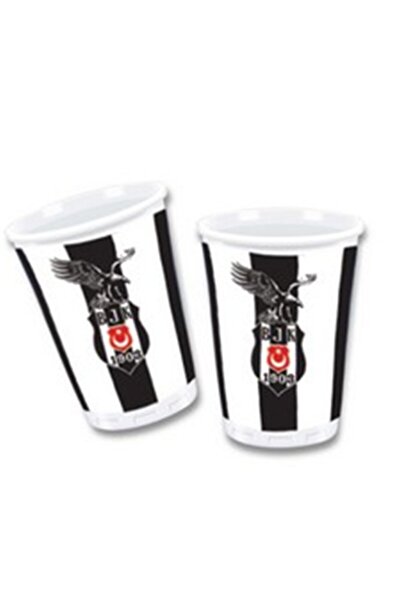 Parti Dünyası Beşiktaş Kağıt Bardak 8'li