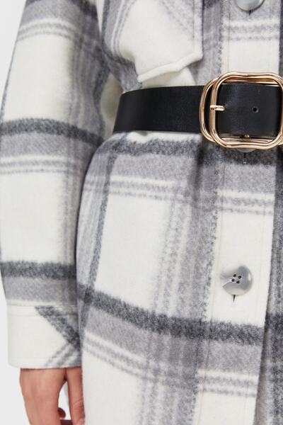 Stradivarius Üst Üste Geçmeli Tokalı Kemer