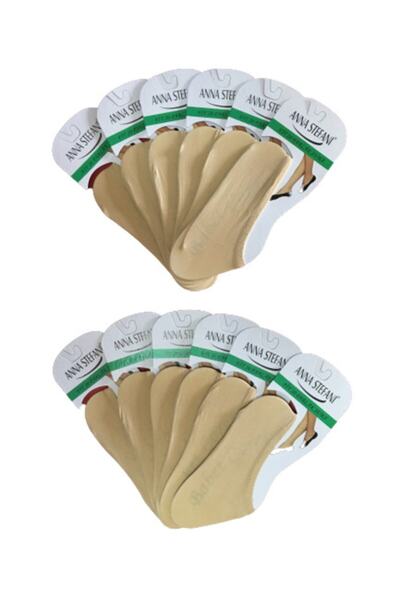 SAKS Kadın Ince Fit 20 Ten Babet Çorap 6'lı