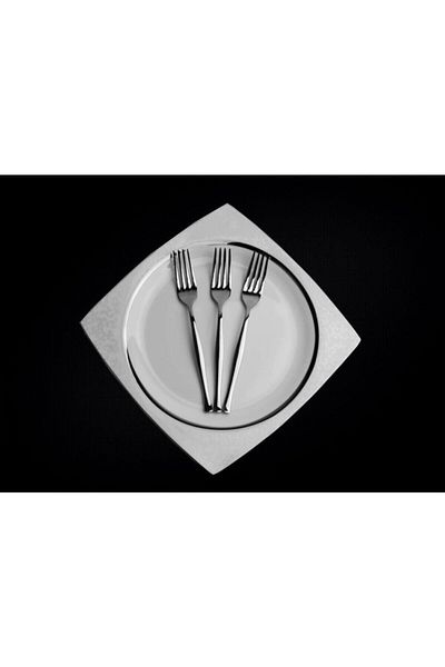 Nehir Elegant Plain Sweet Fork 12 Pack