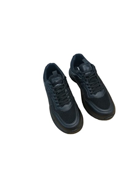 DUNLOP Dnp1172-101 Чоловічі чорні ультралегкі спортивні кросівки з поліестеровою підошвою