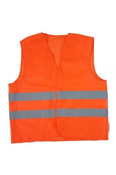 SafetyFirst Vestă de avertizare portocalie - 10 PACHETE reflectorizante