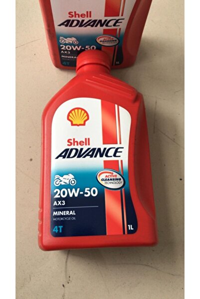 SHELL 20w-50 (4zamanlı Motorlara)motor Yağı