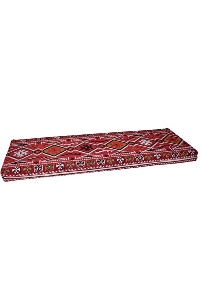 Bolvadin Şark Köşesi Mnd307-401 Şark Köşesi Kırmızı Halı Desenli Minder 140x6...