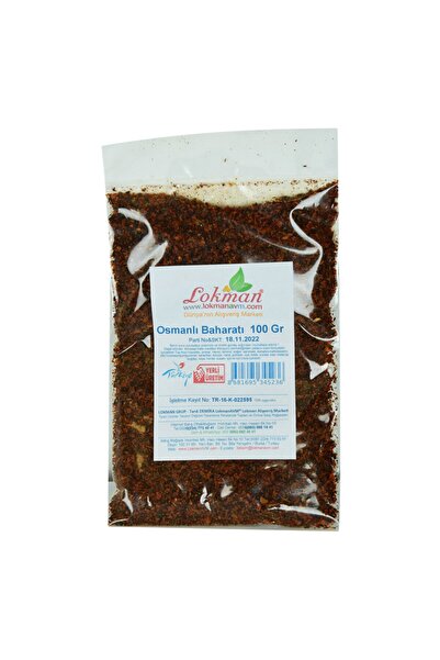 LokmanAVM Osmanlı Baharatı 100 Gr Paket