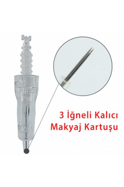 YMR Dermalpen Compatible Permanent Makeup Needle 3 Pin 10 Pieces
