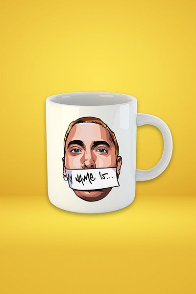 MAV Store Eminem Printed Mug