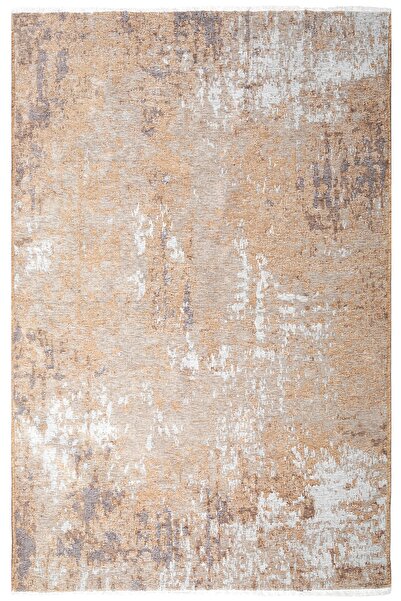 MYHOME HALI Moretti Side Bej Gri Yıkanabilir Çift Taraflı Dokuma Modern Halı